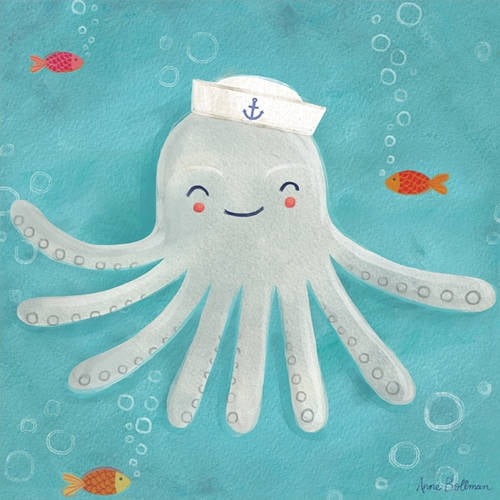 Oopsy Daisys Let's Set Sail Canvas Wall Art - 10x10 Inch