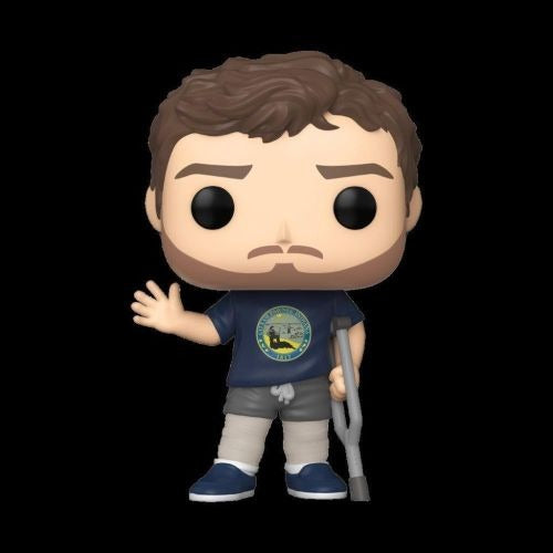Funko POP! Parks & Rec Andy Dwyer 3.75 inch Vinyl Figure in Leg Casts
