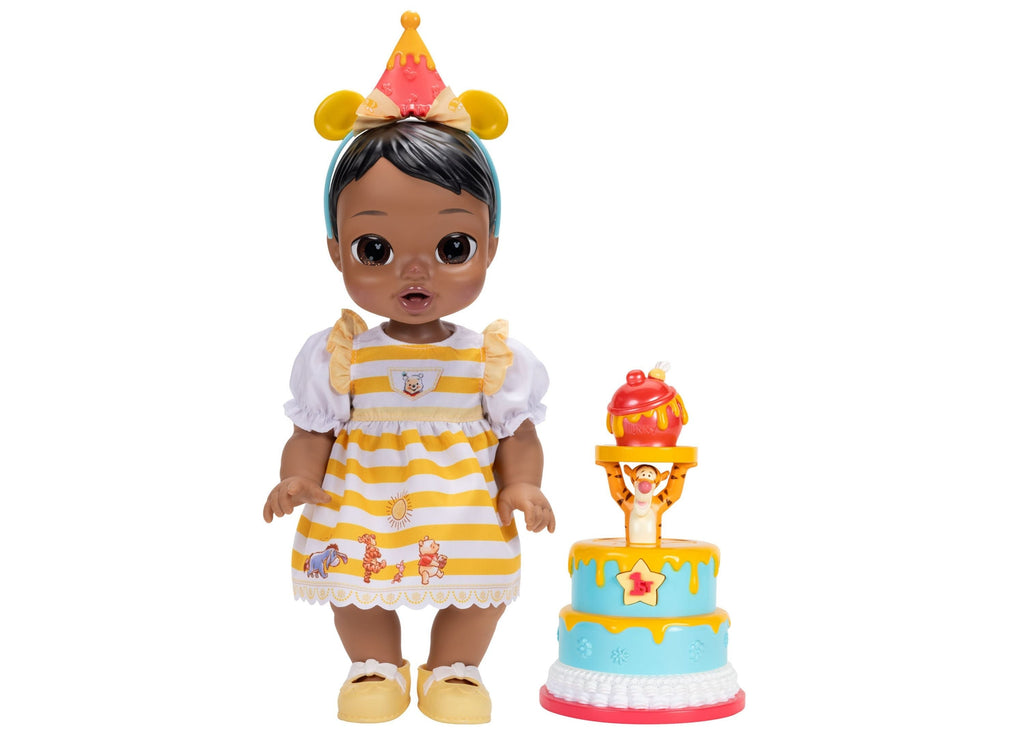 Disney Darlings Winnie The Pooh 13-Inch Interactive Birthday Baby Doll