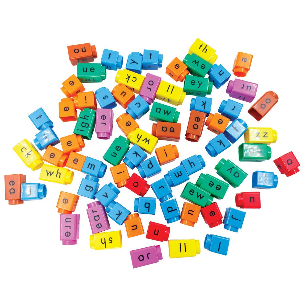 Junior Learning Rainbow Phonics Blox - Vowel Sounds Phase 5 - Educational Toy for Kids 5+