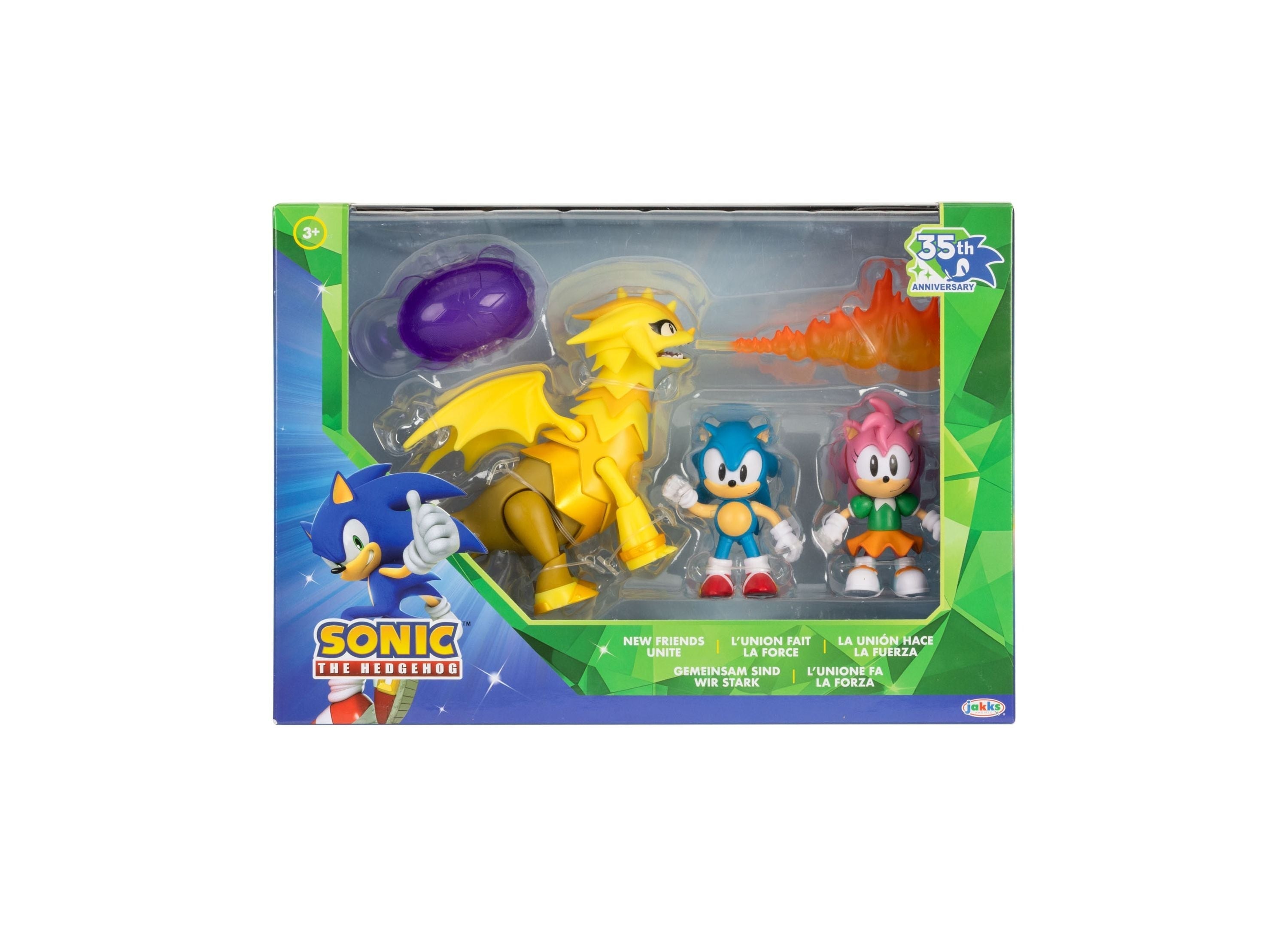 Sonic The Hedgehog Classic 2.5-Inch 3-Piece Diorama Collector Set