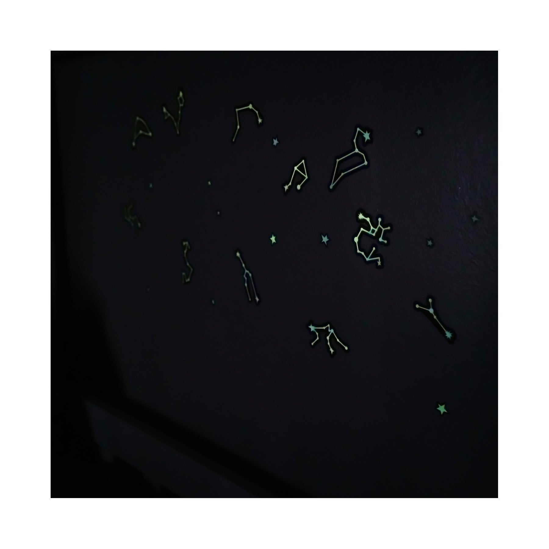 AreYouGame Celestial Series Glow-in-the-Dark Zodiac Adhesive Shapes Set
