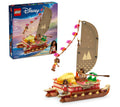 LEGO | Disney Moana’s Adventure Canoe Fantasy Toy Model Kit - 529 Pieces