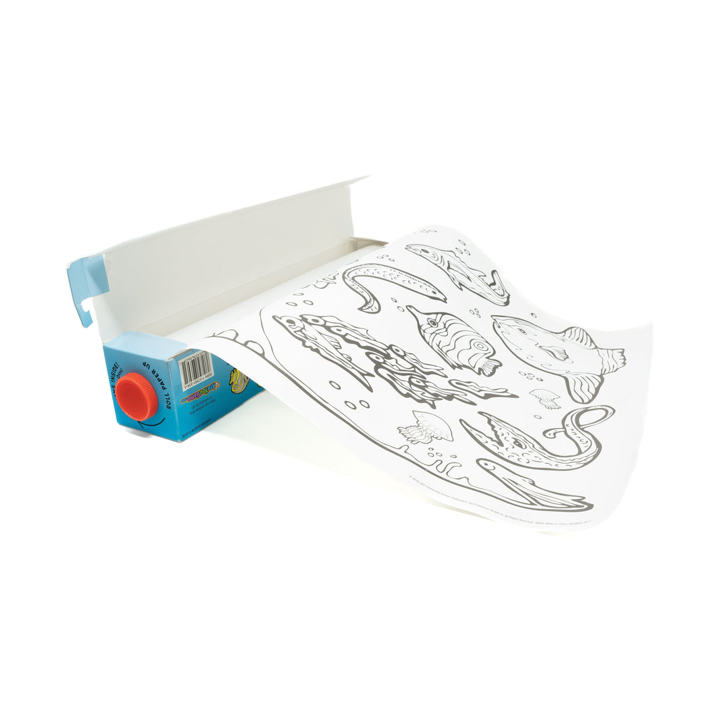 Under the Sea Color On! 10-Foot Coloring Roll with Crayons