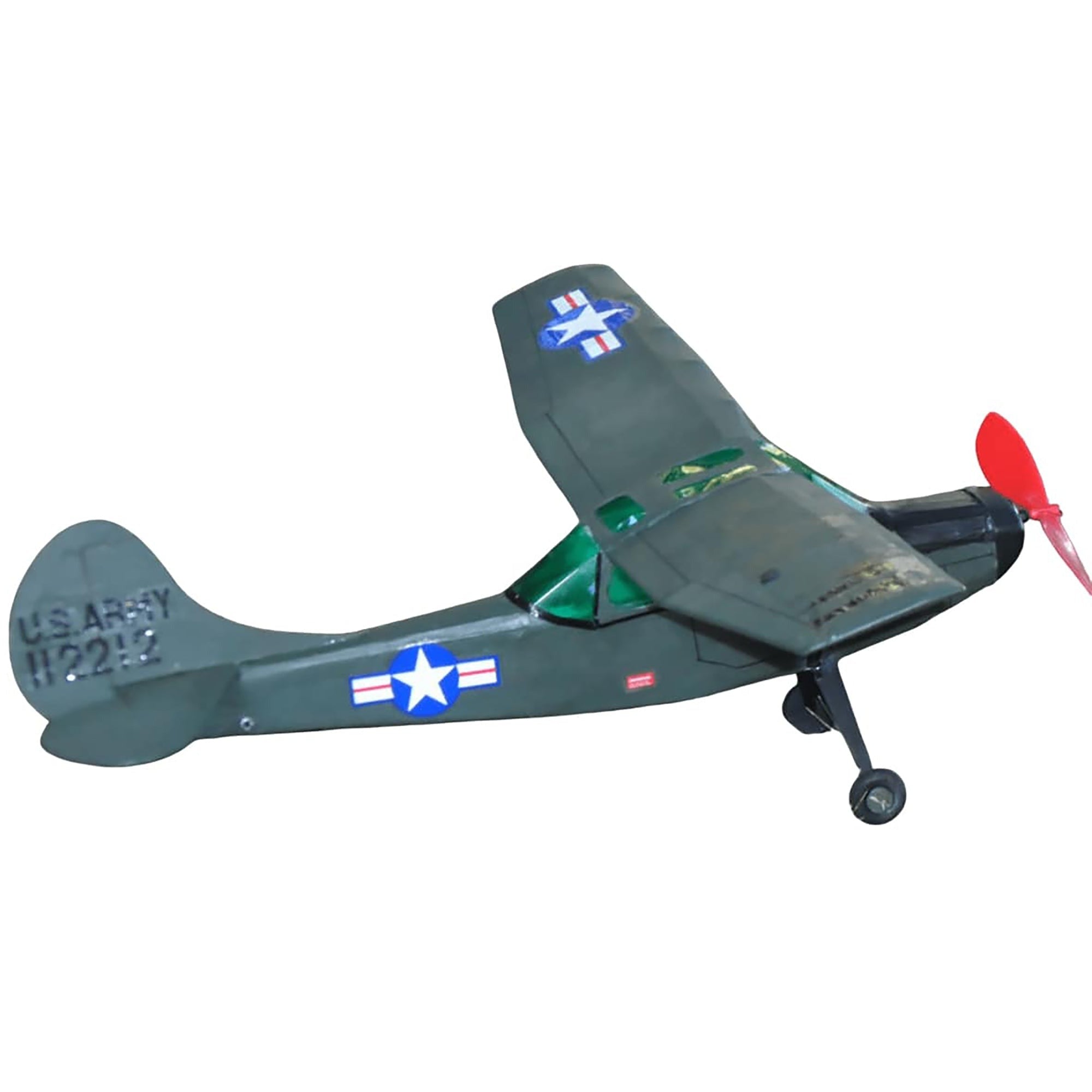 Guillow's Cessna O-1E Bird Dog Balsa Wood Flying Model Kit 18-Inch Wingspan