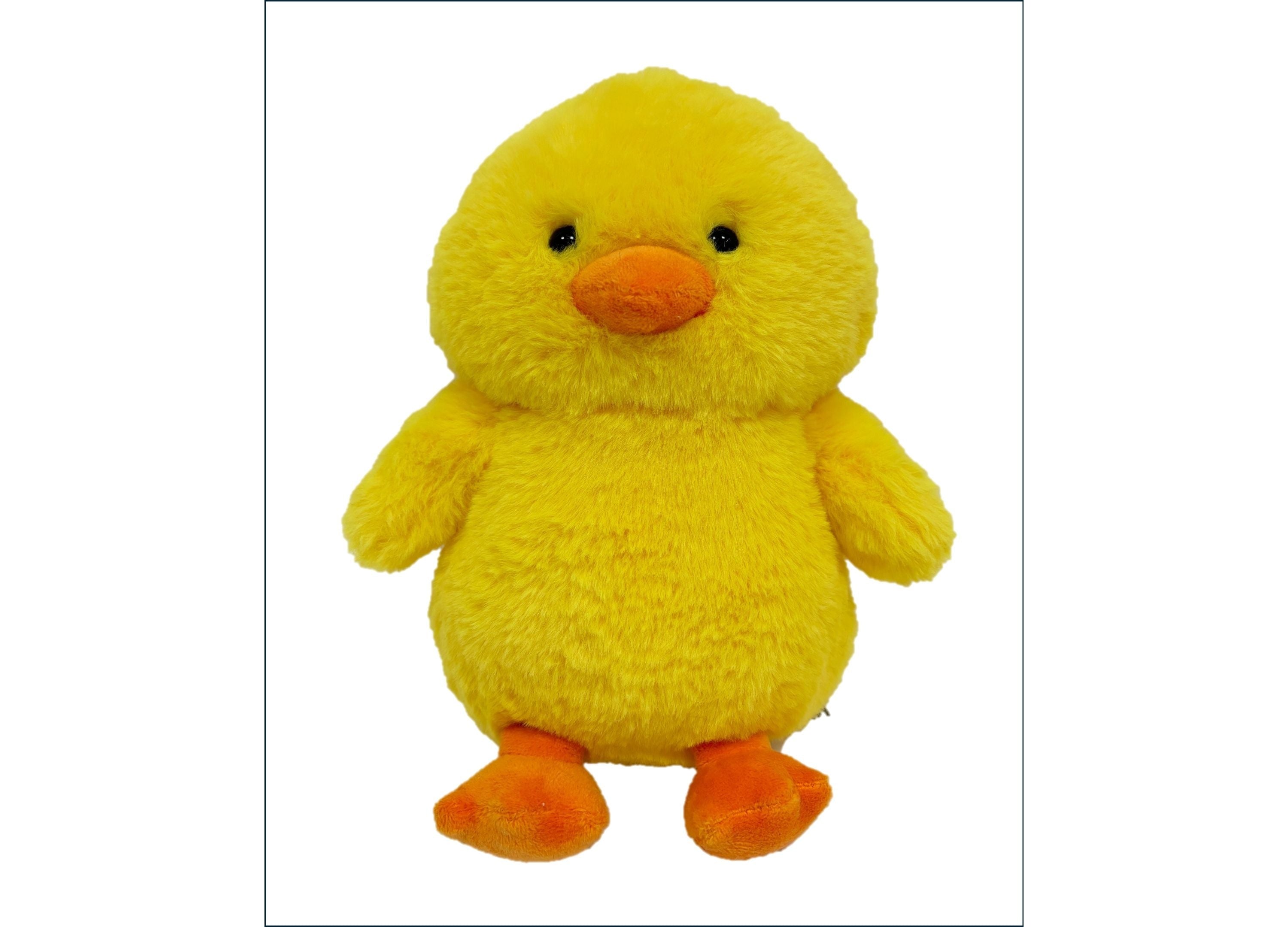 Wild Hippo Moo Squad 8 inch Plush Easter Chick - Yellow