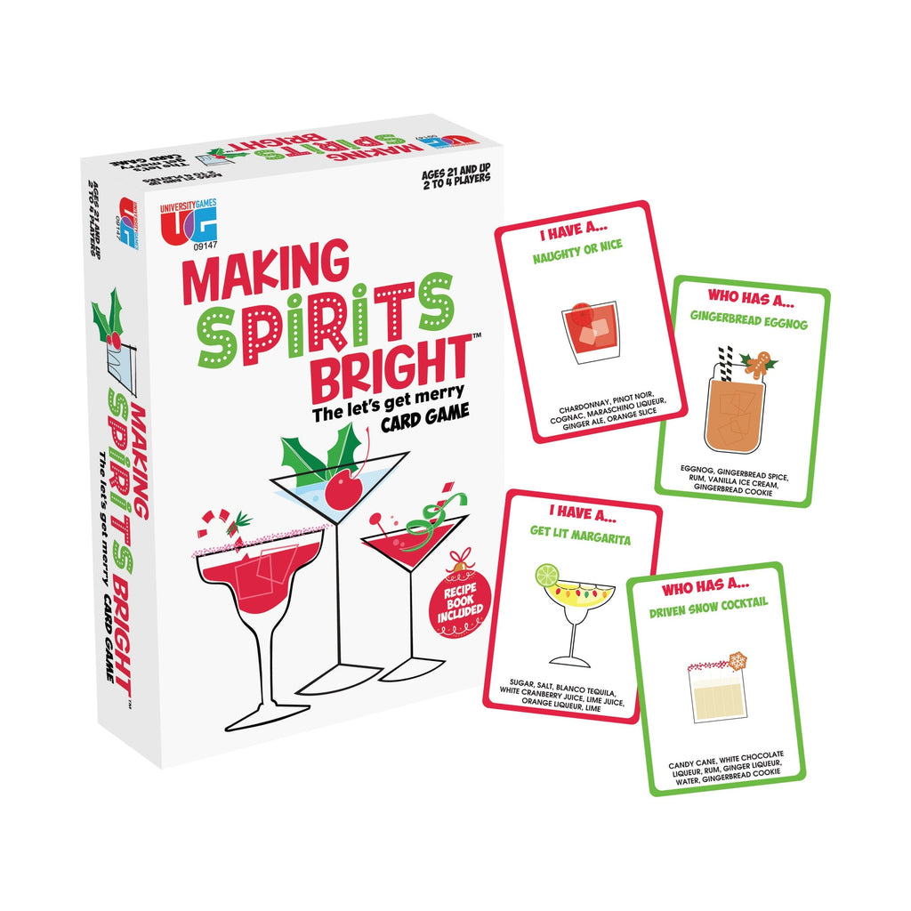 Making Spirits Bright - Let's Get Merry Holiday Card Game