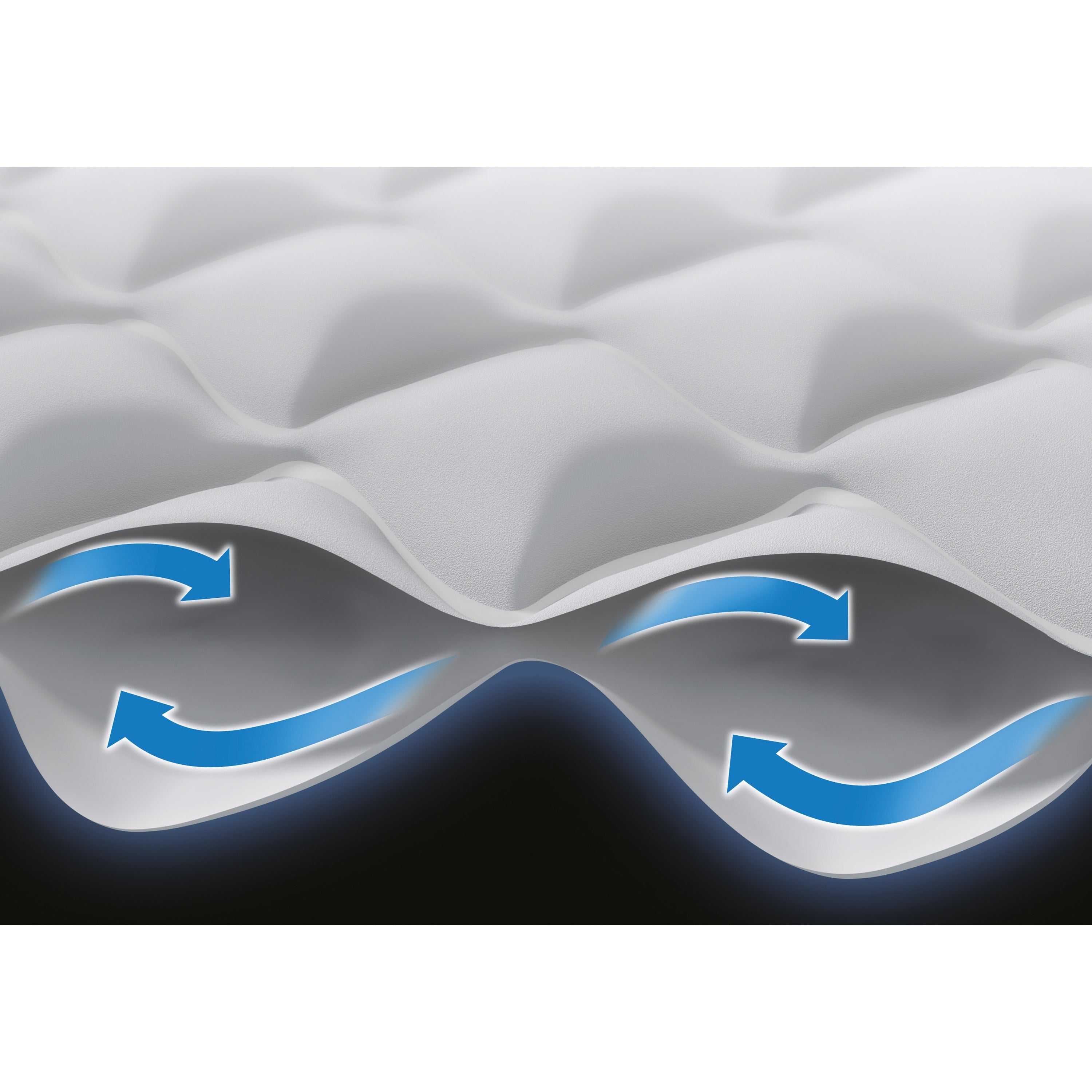 Intex Supreme Queen Airbed with Built-in Electric Pump & Fiber-Tech Technology