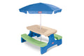 Little Tikes Easy Store Picnic Table with UV Protection Umbrella