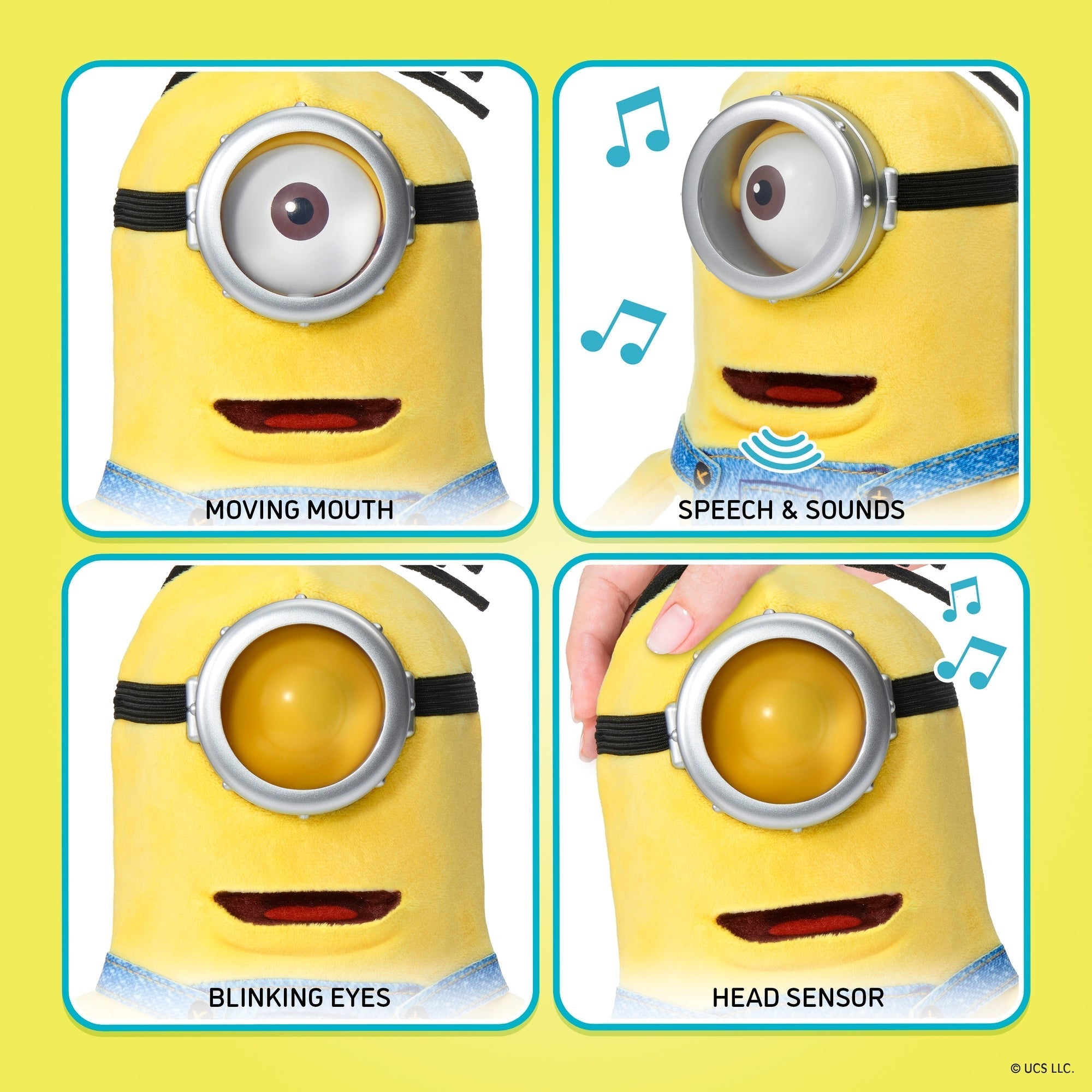 WOW! Stuff Minions Palm Puppetronic Dick - 40+ Sounds and Actions