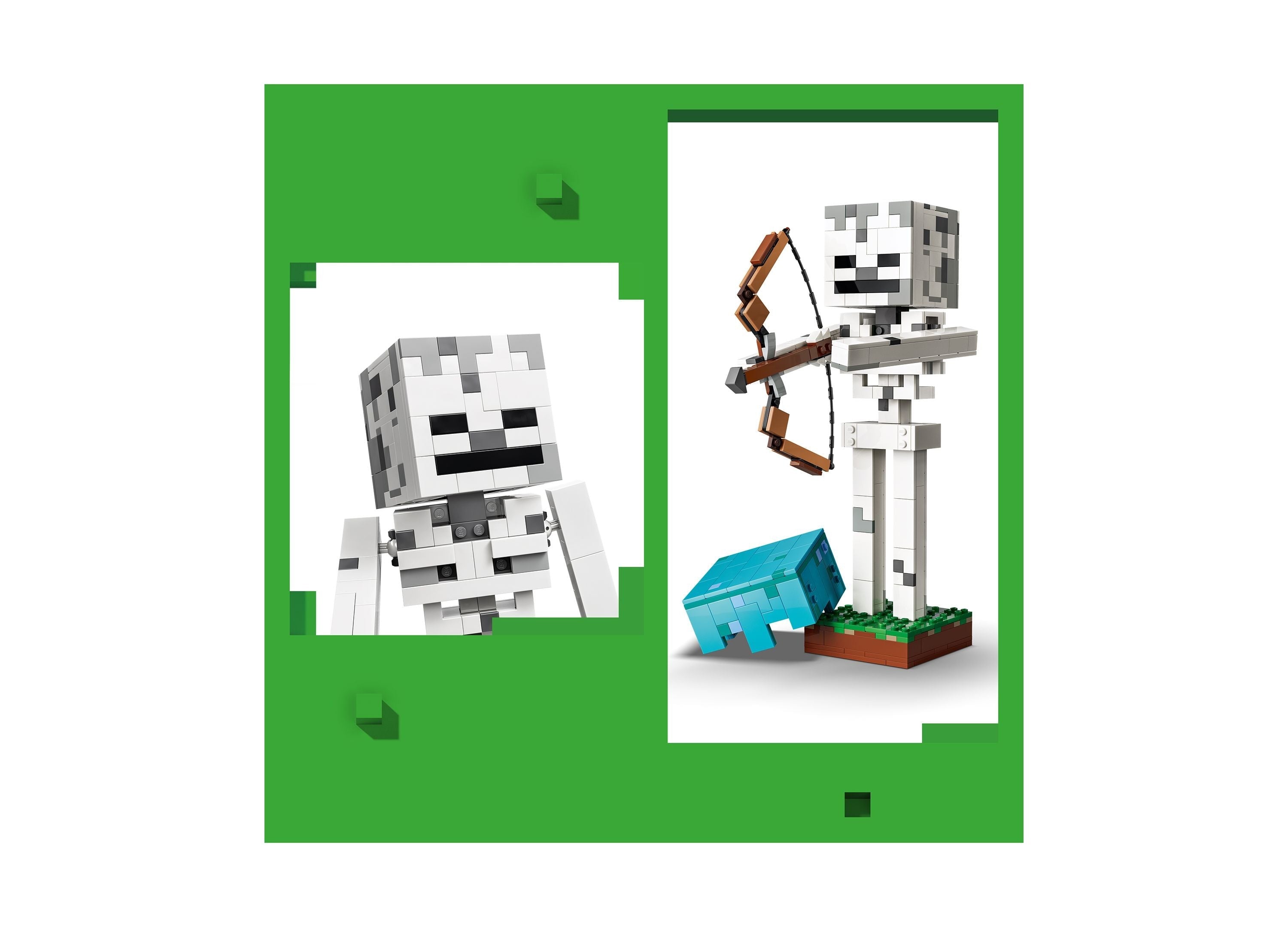 LEGO Minecraft The Skeleton 502-Piece Building Set