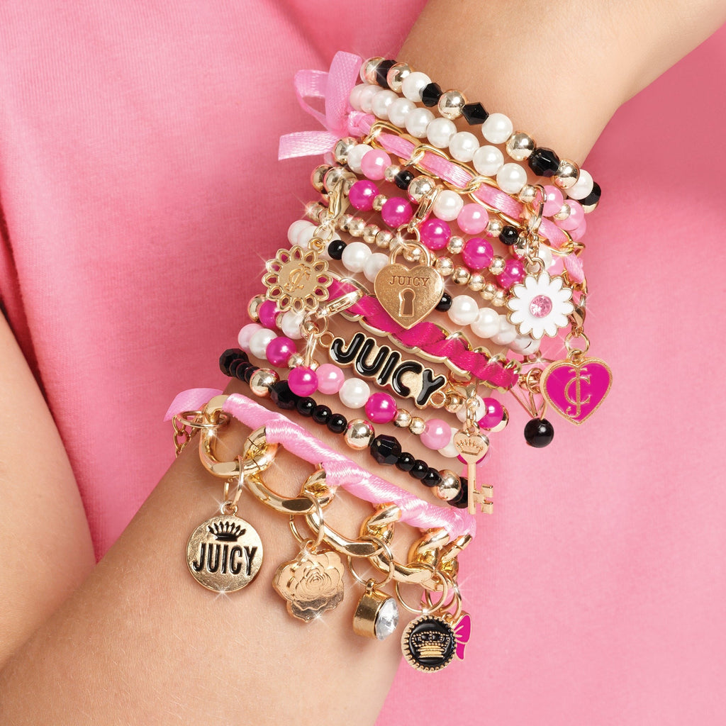 Juicy Couture Glitz N Glam 18-Piece Charm Bracelet Kit - Multicolor