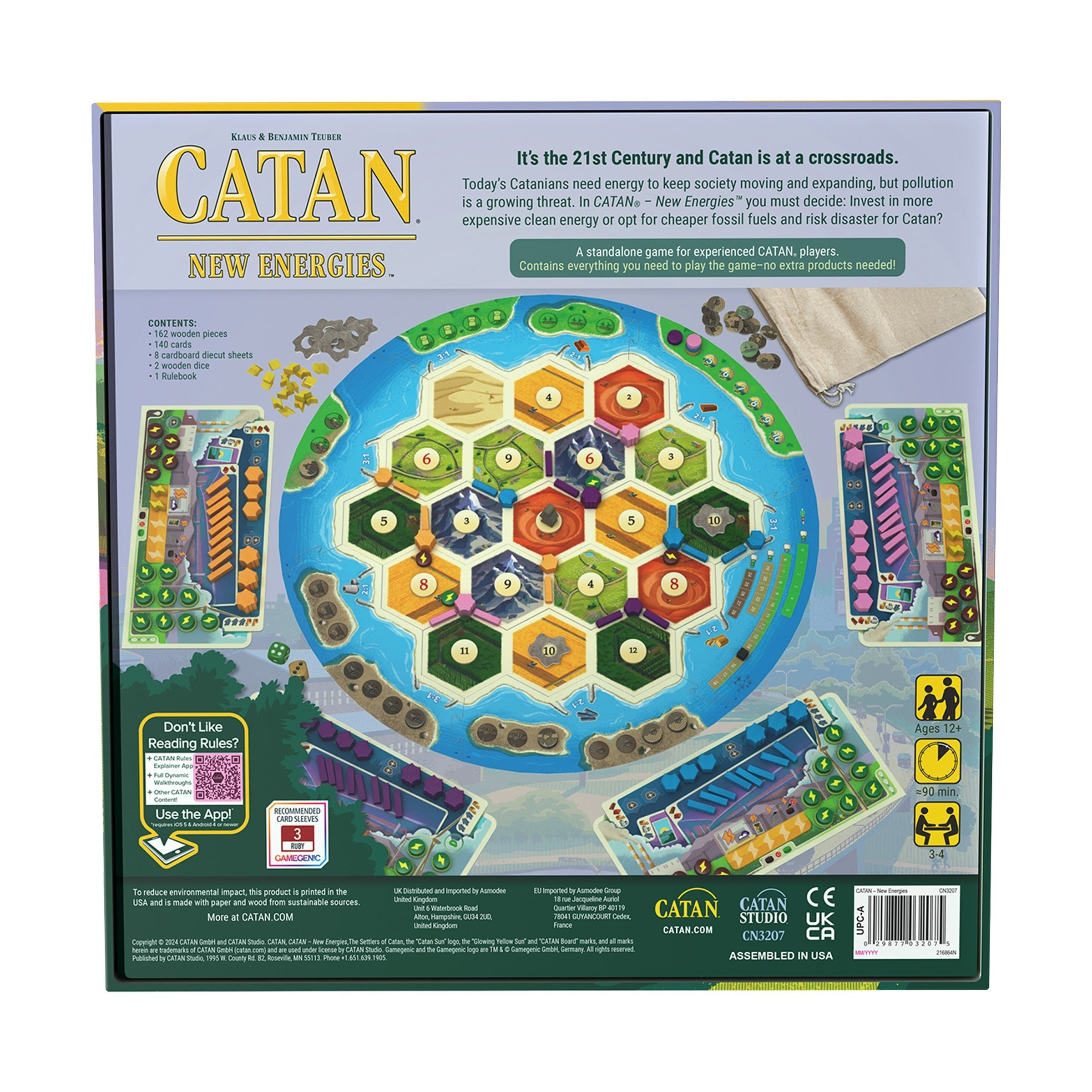 Catan: New Energies – Eco-Conscious Strategy Board Game