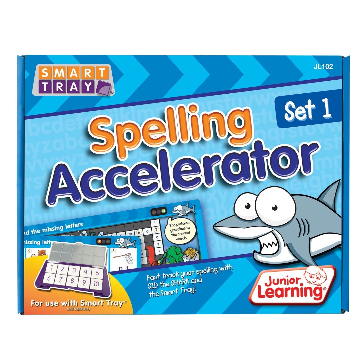 Junior Learning Smart Tray Spelling Accelerator Set 1 - Educational Toy