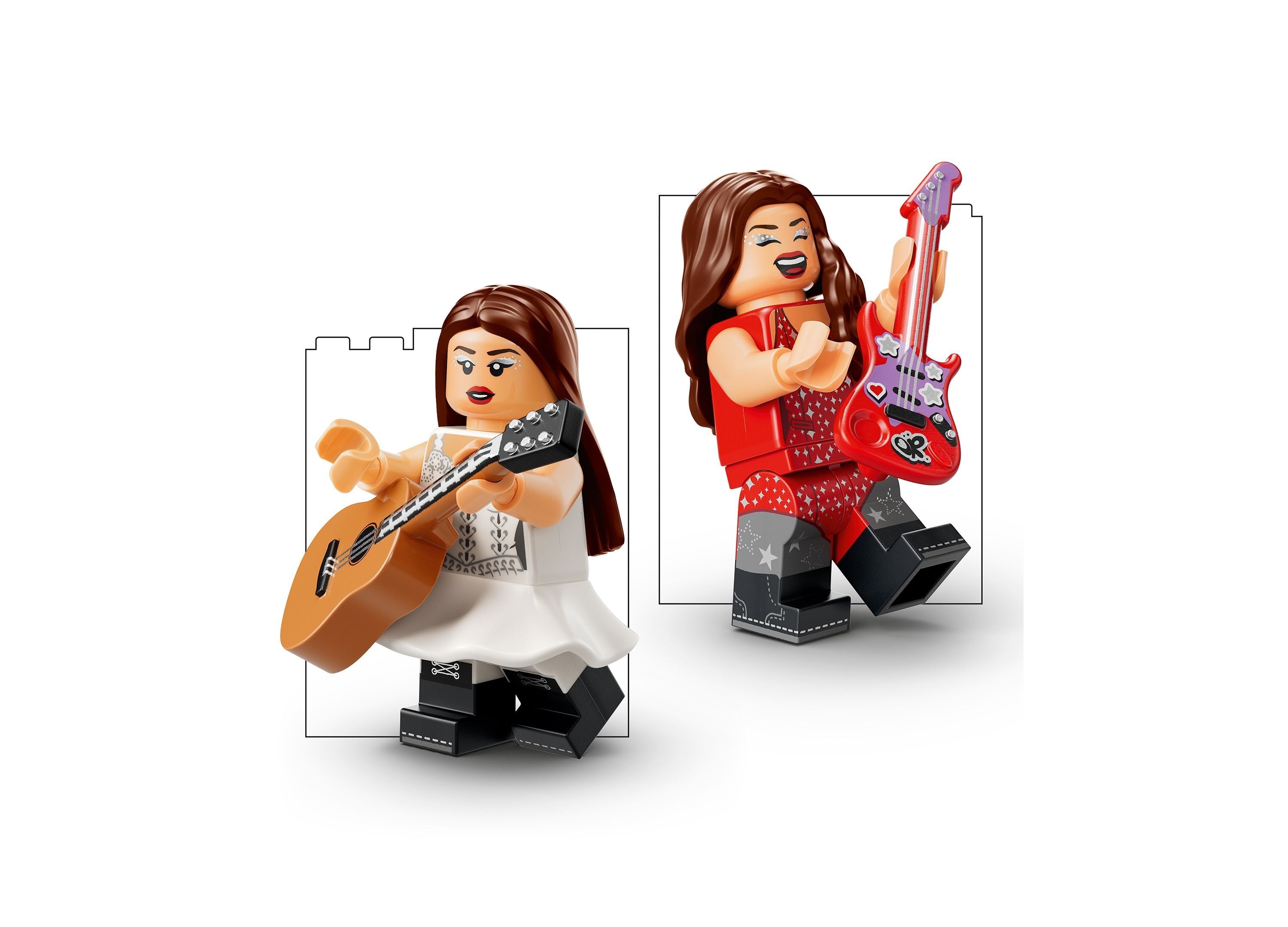 LEGO Olivia Rodrigo Dual Guitar 1228-Piece Collector's Building Set