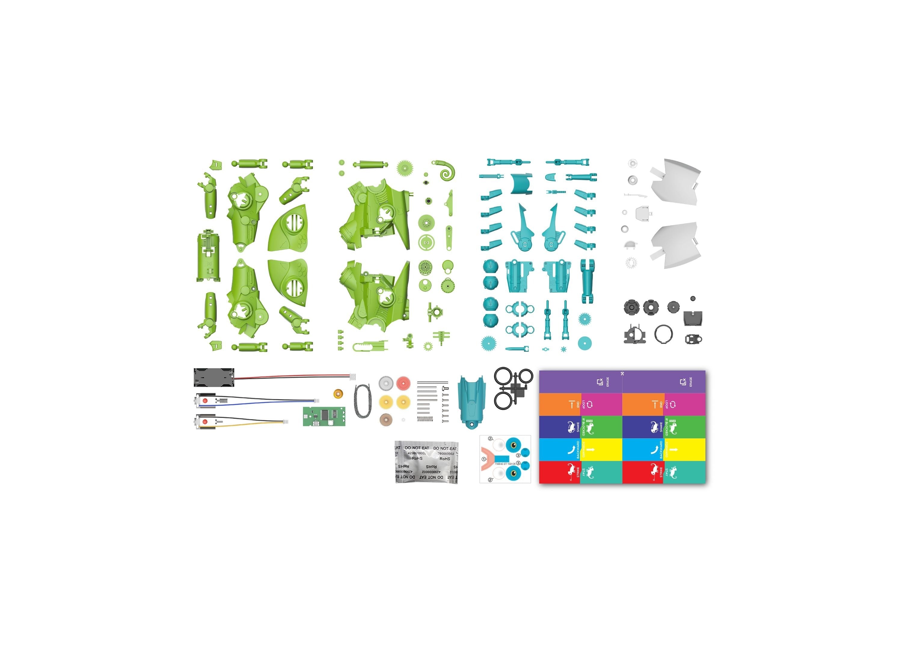 Thames & Kosmos My Robotic Pet Coding Chameleon STEM Kit Ages 8+