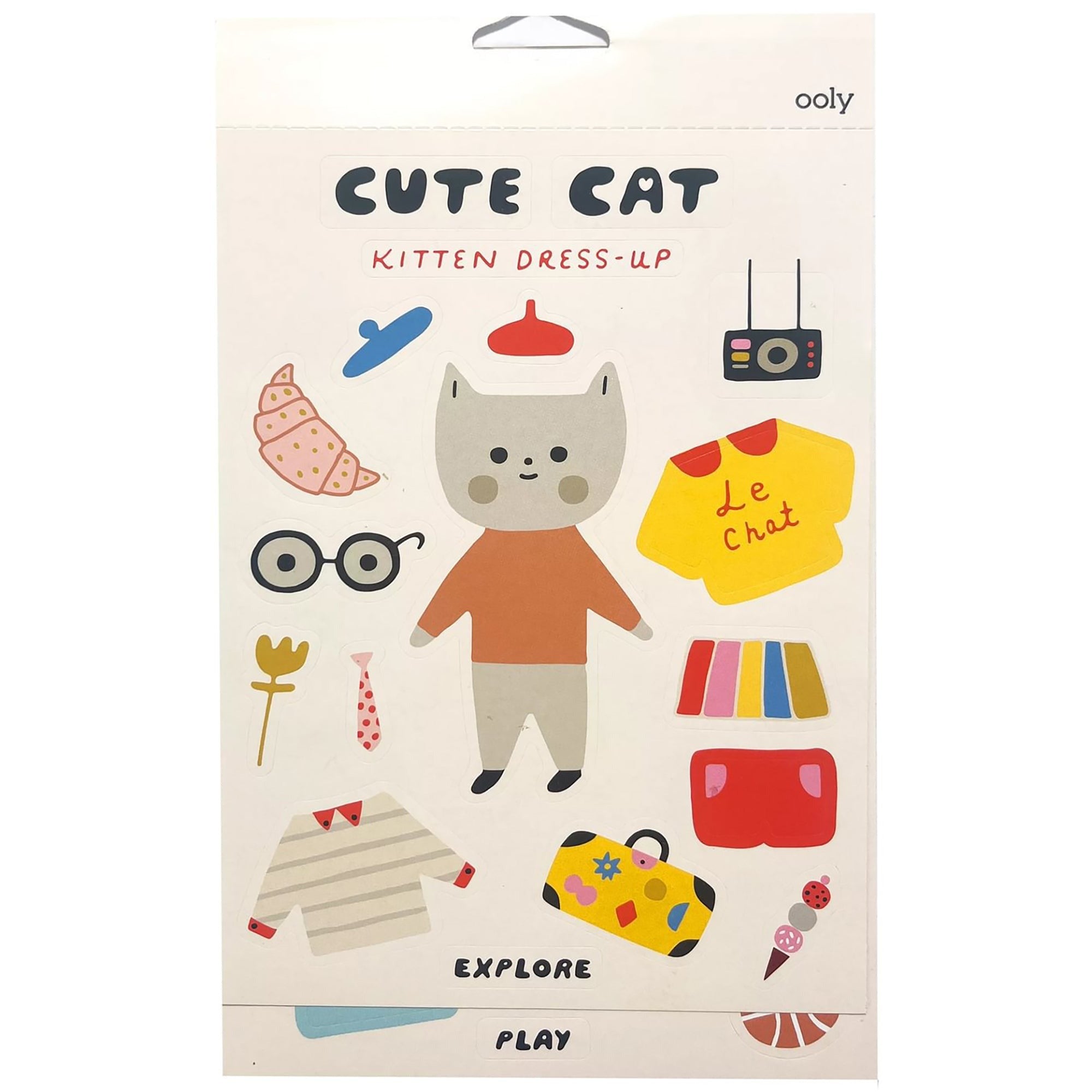 Stickiville Dress Up Cats Sticker Book - 30 Pages Of Creative Fun