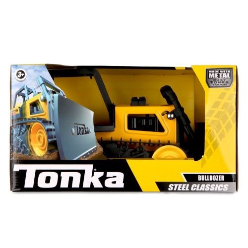 Tonka Steel Classics Bulldozer with Realistic Blade Action
