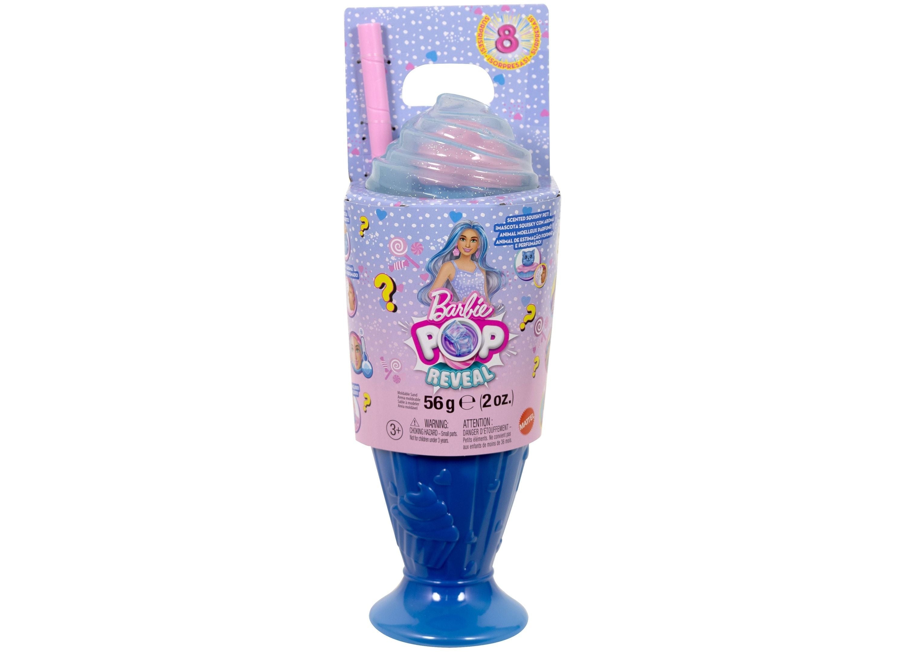 Barbie Pop Reveal Sweet Treat Series Doll And Accessories Set With 8 Surprises