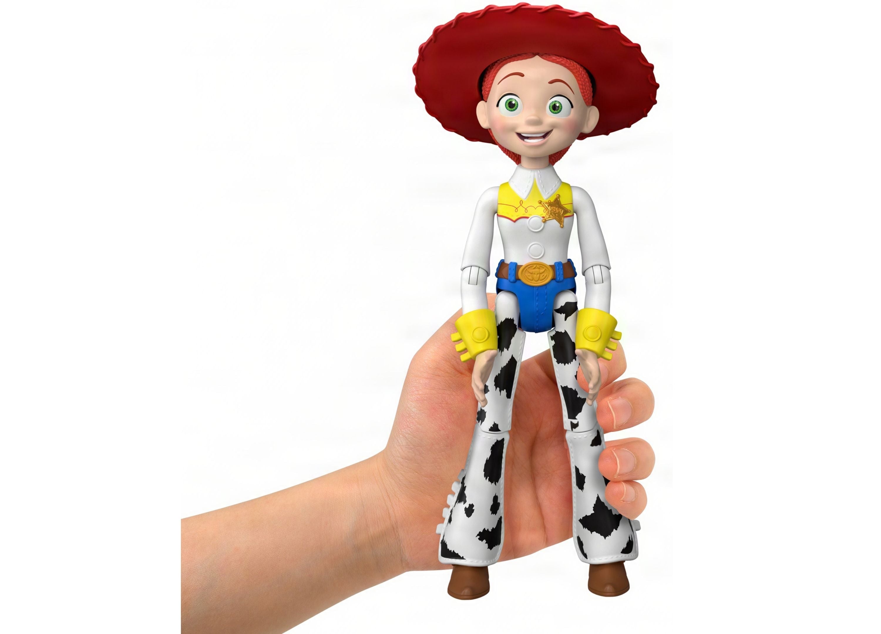 Disney Pixar Toy Story 5 Critter Talk Jessie 12-Inch Action Figure With Pig