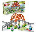 LEGO DUPLO Town 42-Piece Train Bridge and Tracks Set 10426