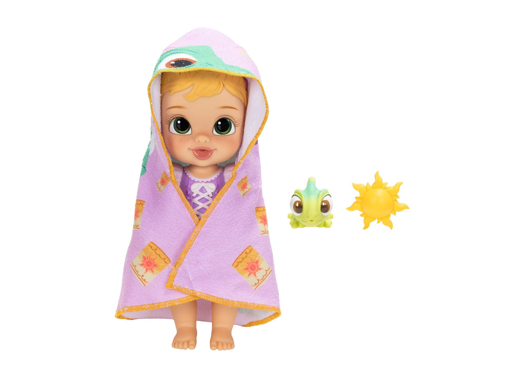 Disney Princess Rapunzel 12-Inch Bathtime Doll With Water Squirters