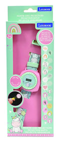Lexibook Girl's Unicorn Quartz Digital Watch - Blue/Pink Adjustable Strap