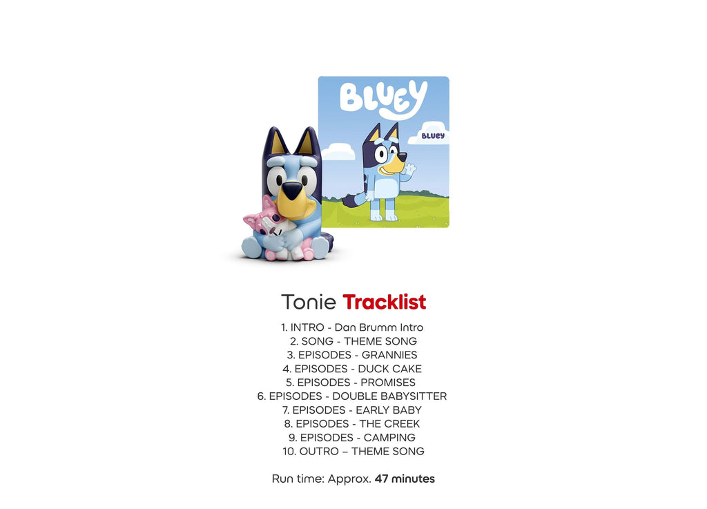 Tonies Bluey Toniebox 2 Screen-Free Interactive Starter Set