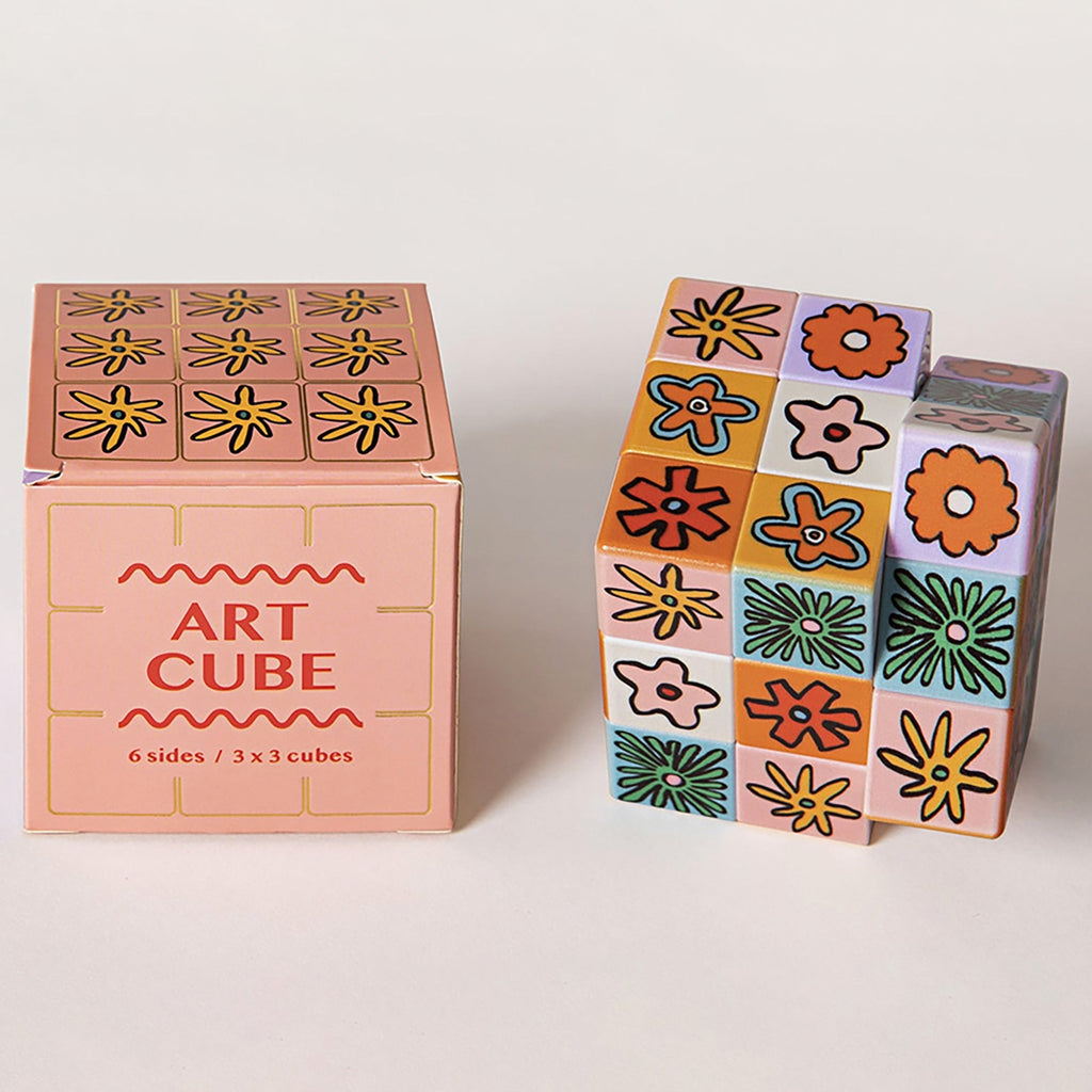 Journey Of Something Art Cube Flower Pop Puzzle