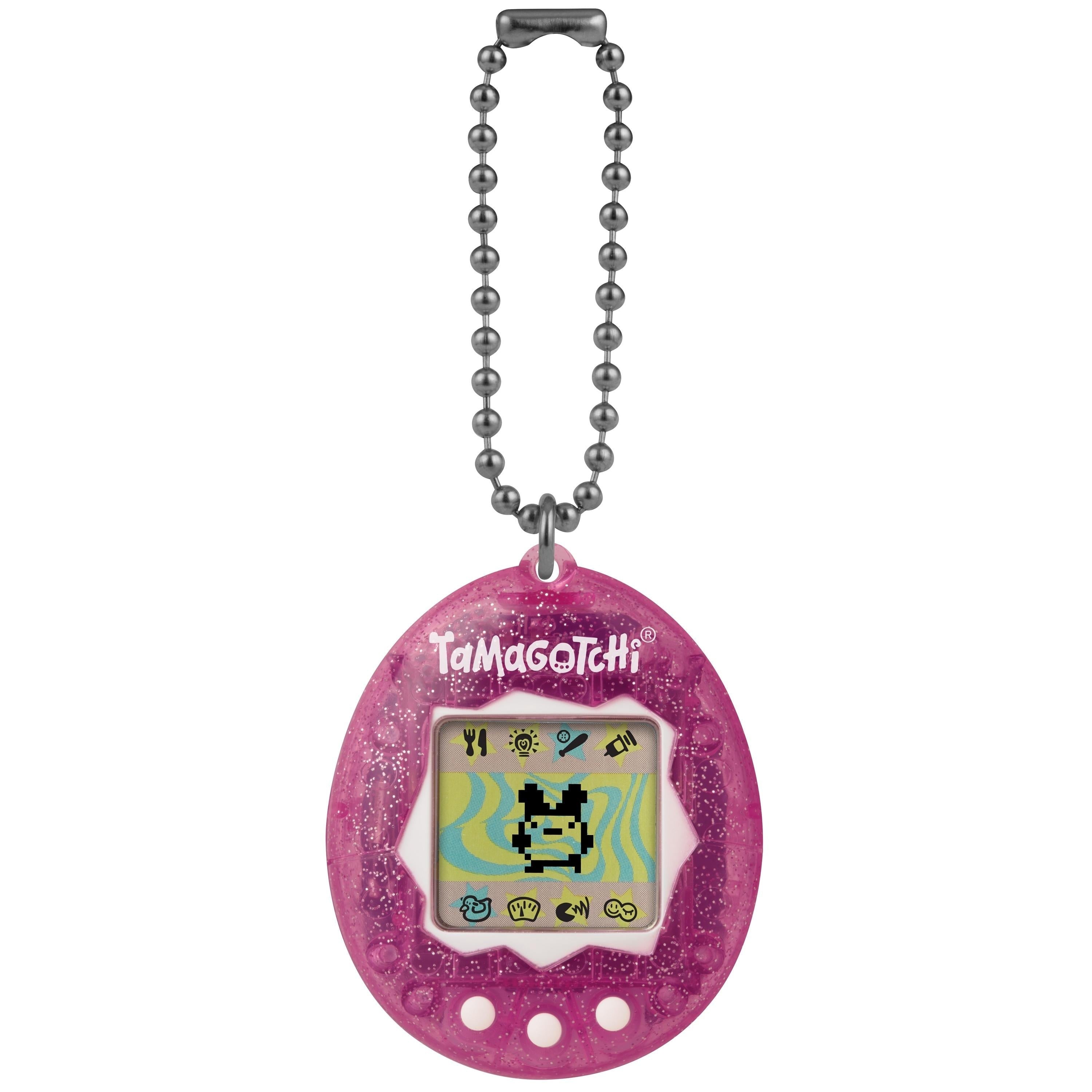 Tamagotchi Original Gen2 Pink Glitter - Interactive Digital Pet