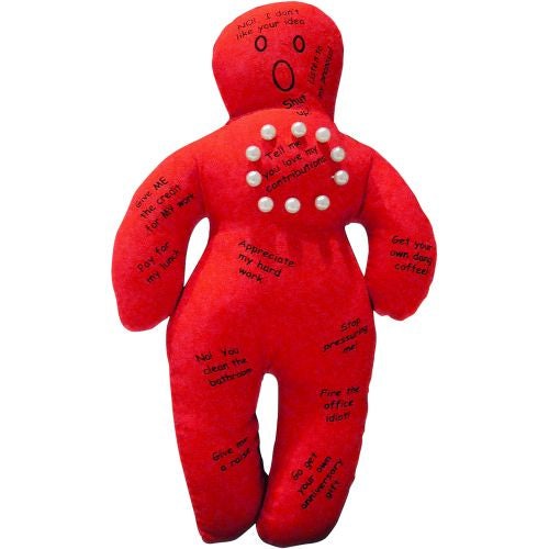 Bad Boss Voodoo Doll Stress-Relief Gag Gift