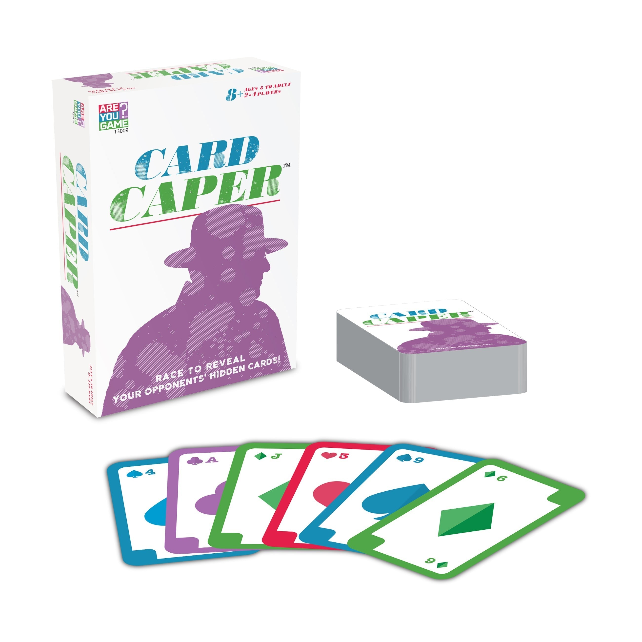 Card Caper Strategic Mystery Deduction Card Game For 2-4 Players