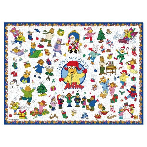 Arthur Happy Holidays Winter Fun Jigsaw Puzzle - 150 pc