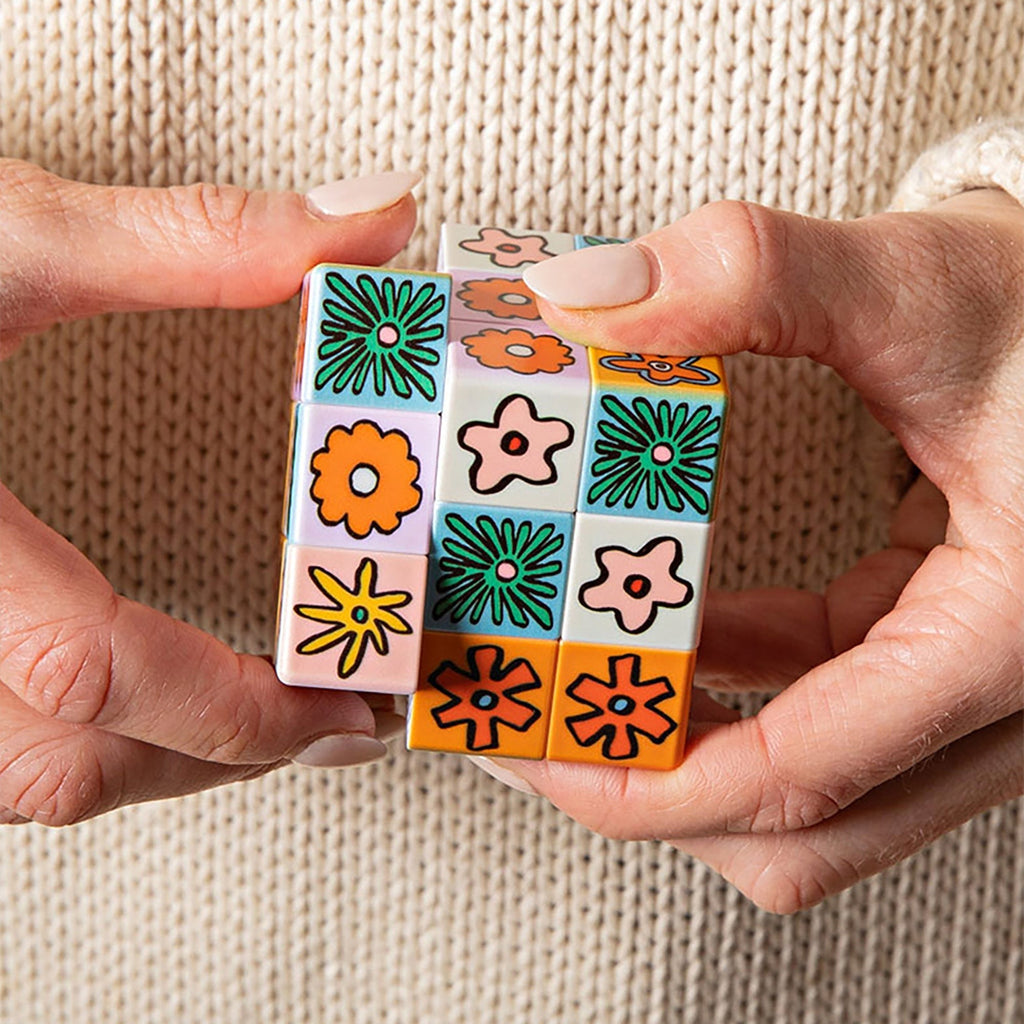 Journey Of Something Art Cube Flower Pop Puzzle
