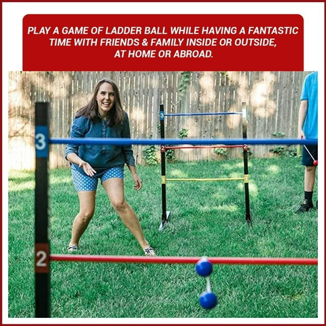 Bolaball Vibrant Red Accessory Pack for Ultimate Backyard Fun