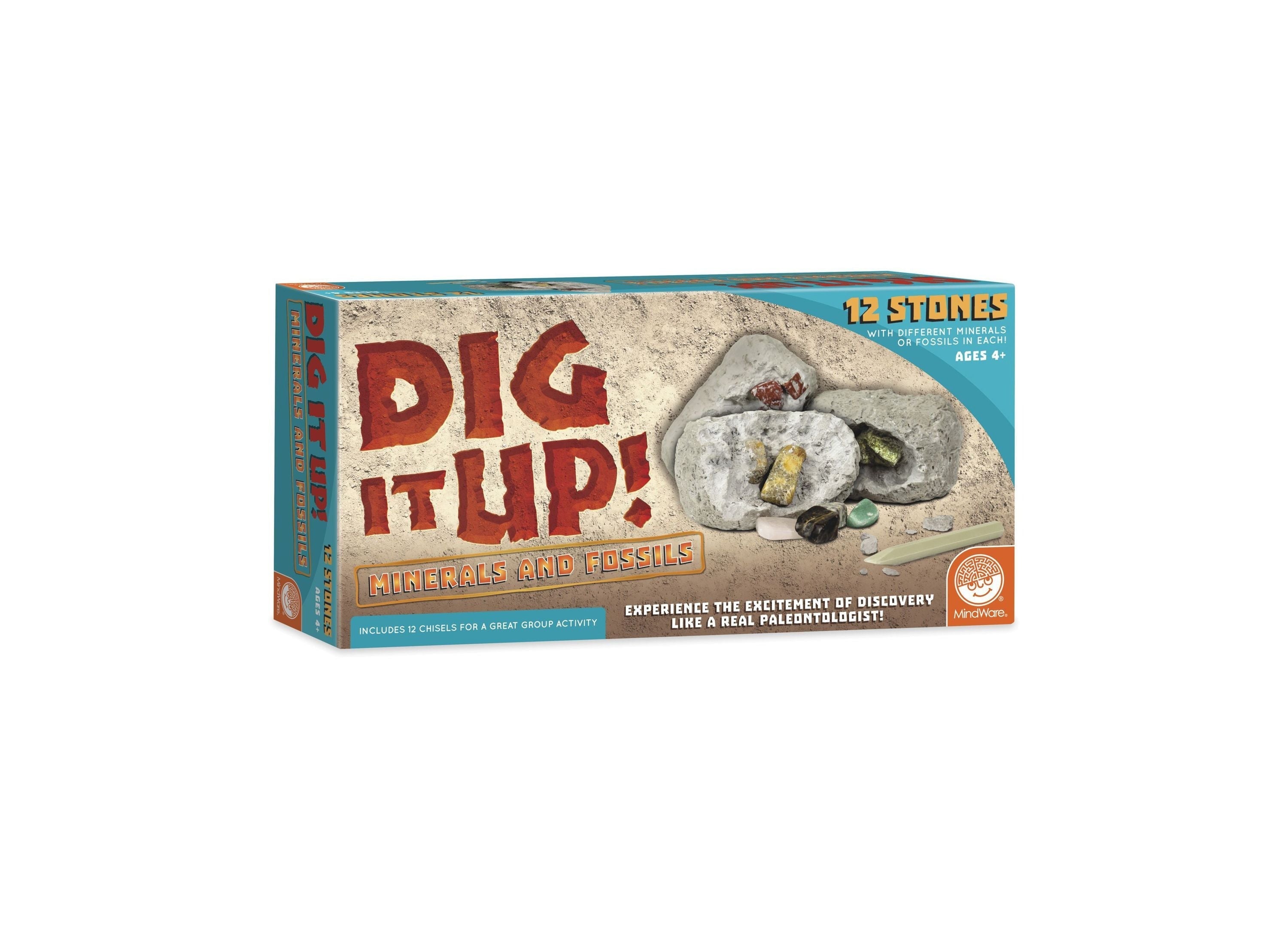 MindWare Dig It Up! Minerals and Fossils Excavation Kit
