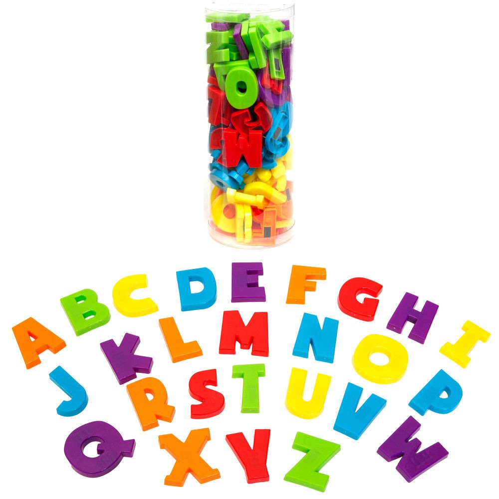 Boley Magnetic Alphabet & Number Set - 120pc Colorful Learning Playset for Kids Age 3+