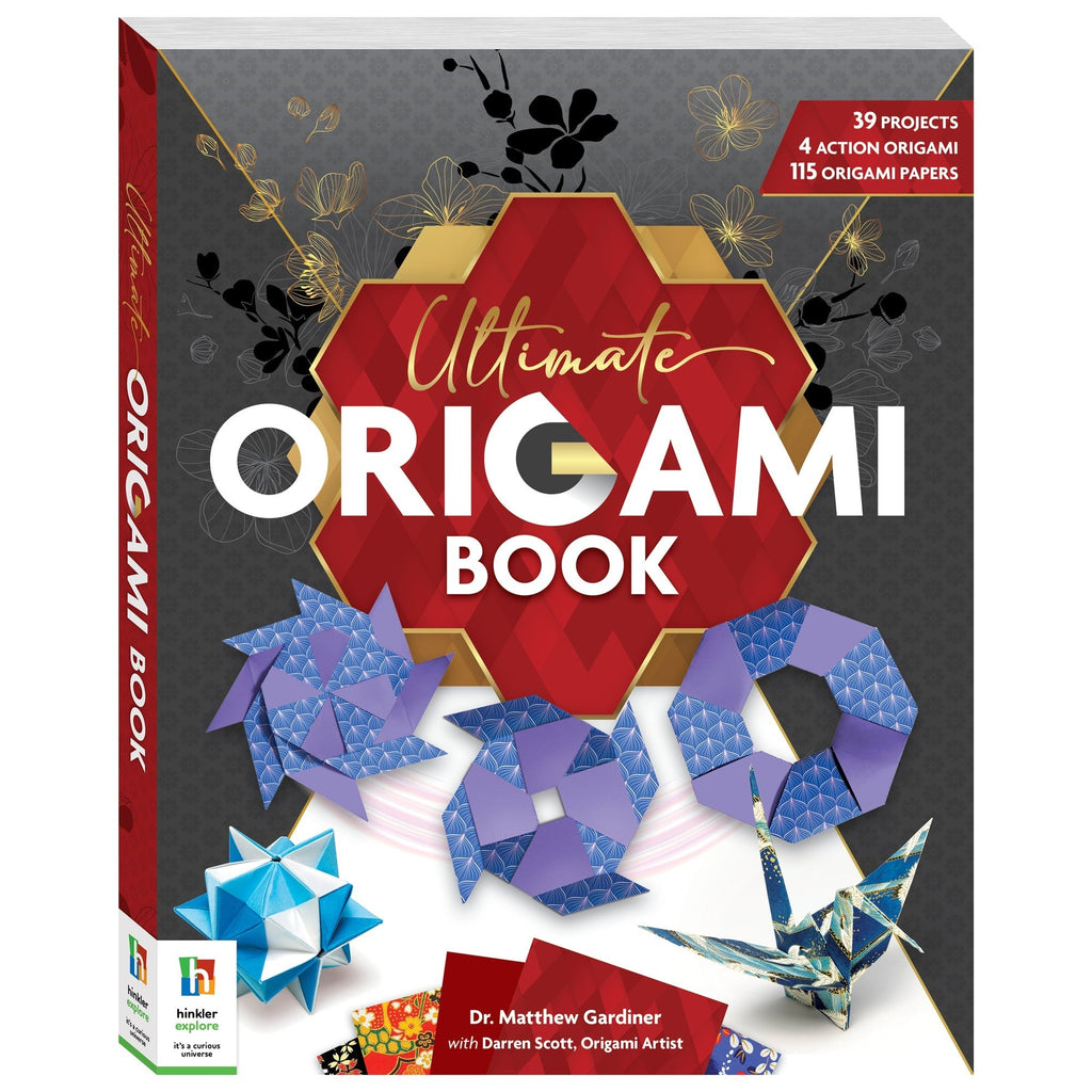 Hinkler Ultimate Origami Book With 115 Papers And 39 Projects