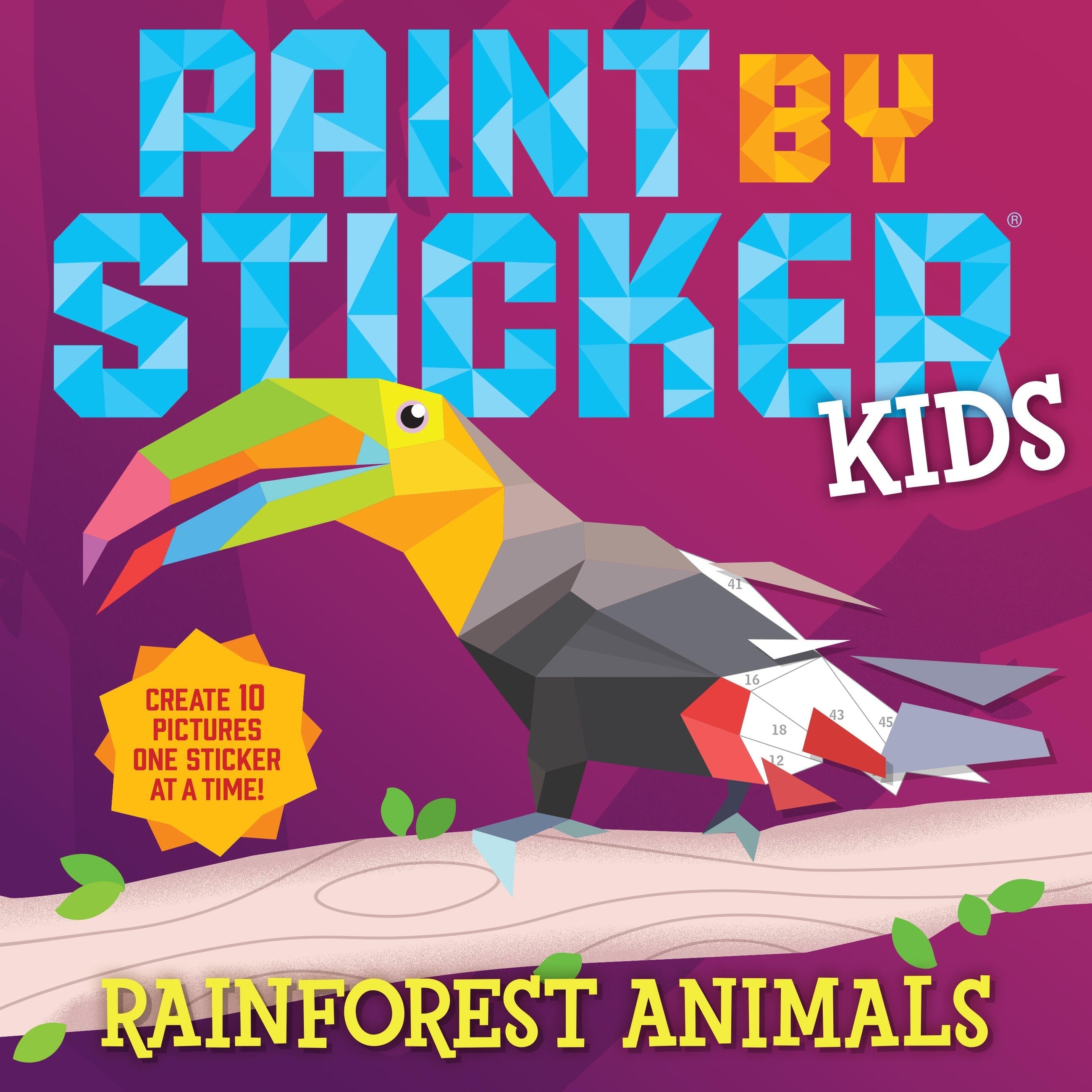 Rainforest Animals Adventure Sticker Activity Book