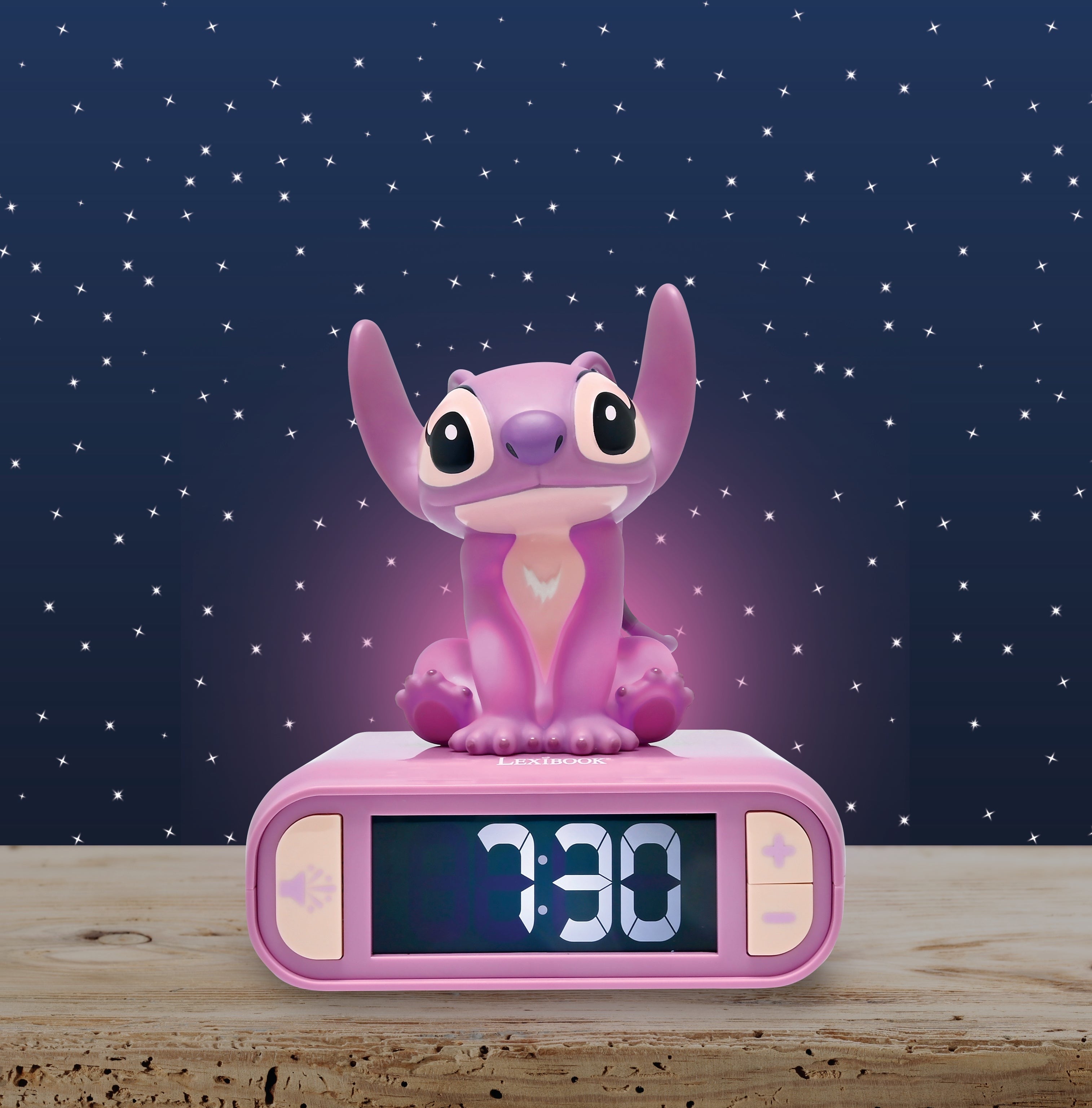 Angel Night light Alarm Clock with sounds