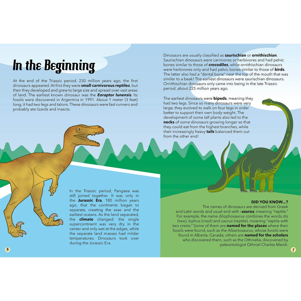 Jurassic Giants: Dinosaurs Discoveries Illustrated Book