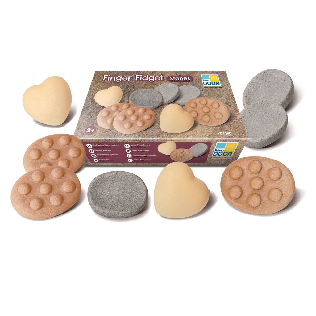 Yellow Door Calming Finger Fidget Stones ‚Äì Sensory Set