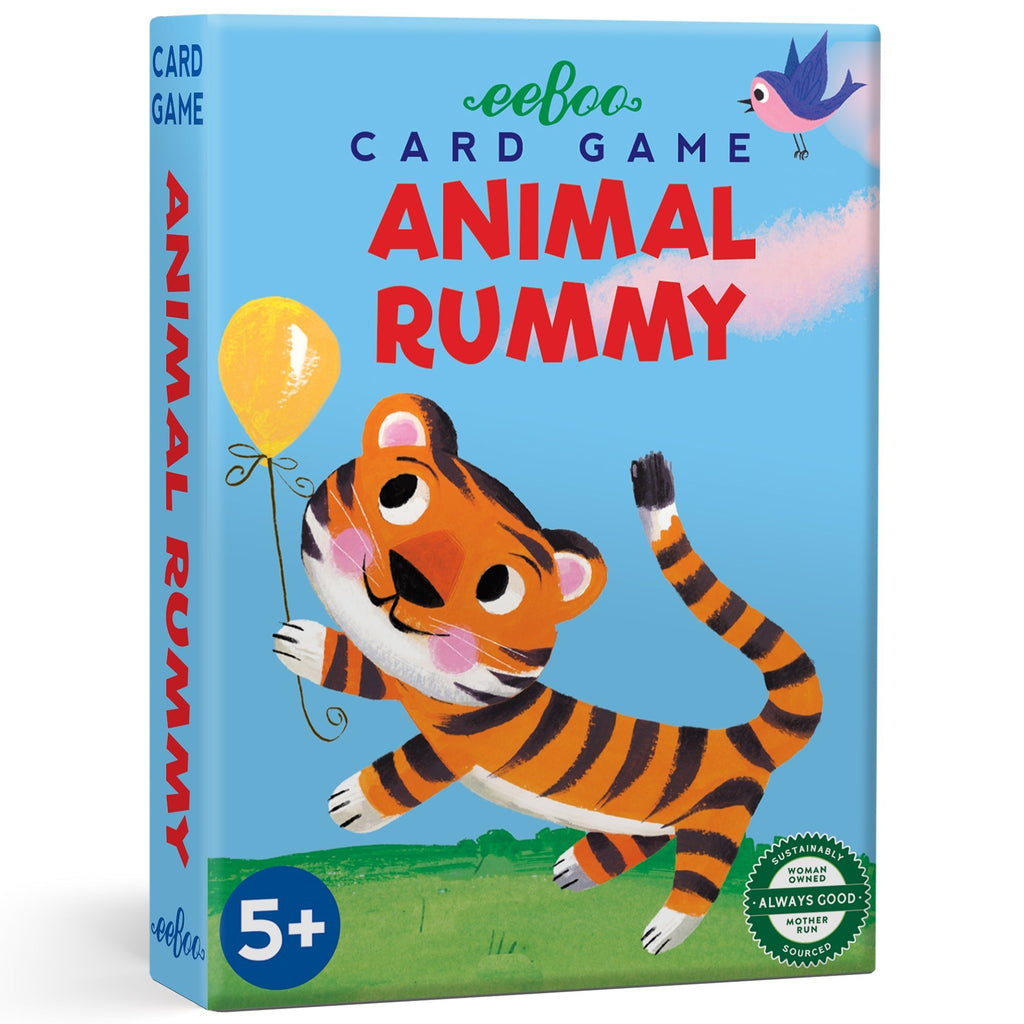 Animal Rummy Card Game - Colorful Family Edition