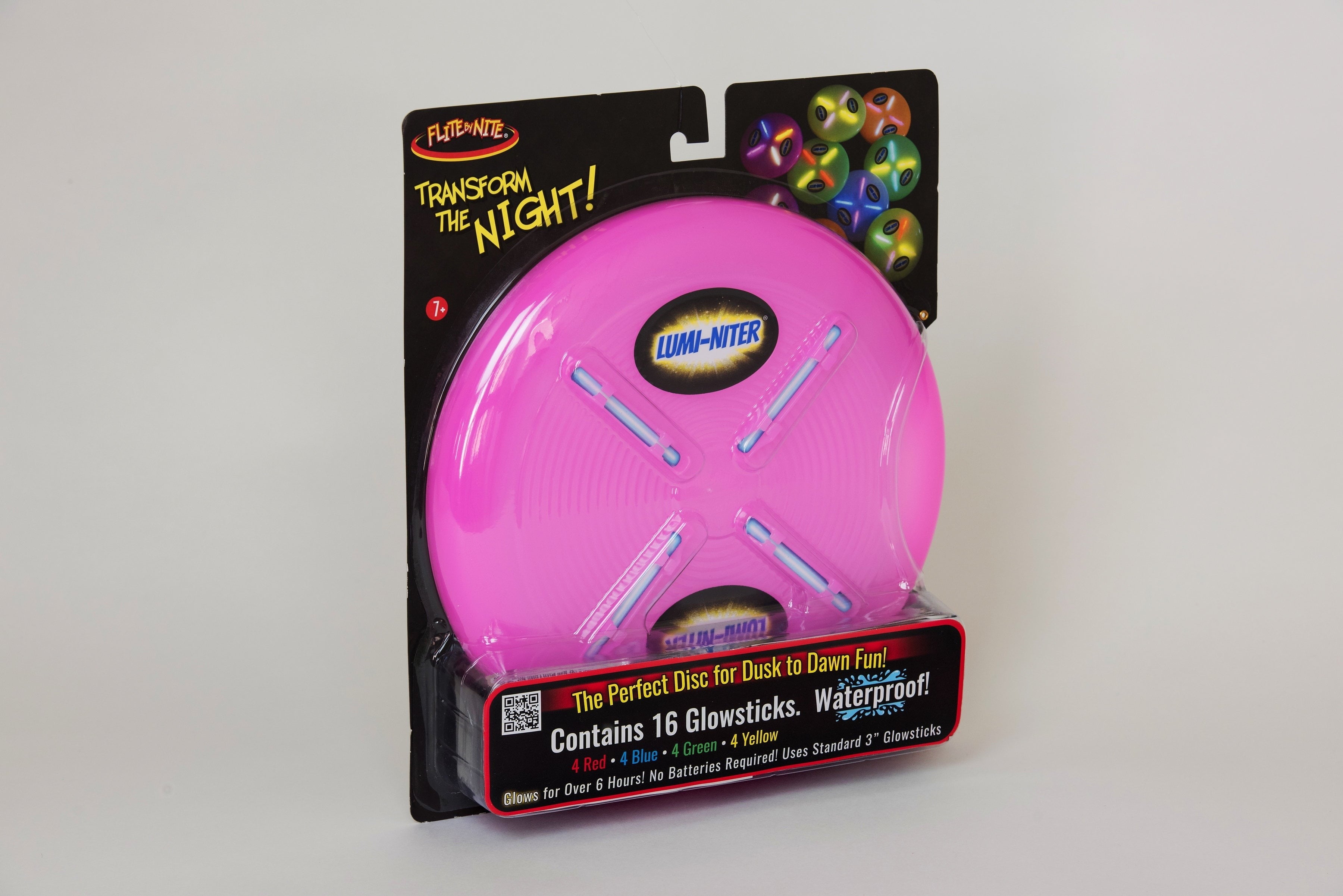 Lumi-niter Glow Disc Kit - Raspberry Night Play