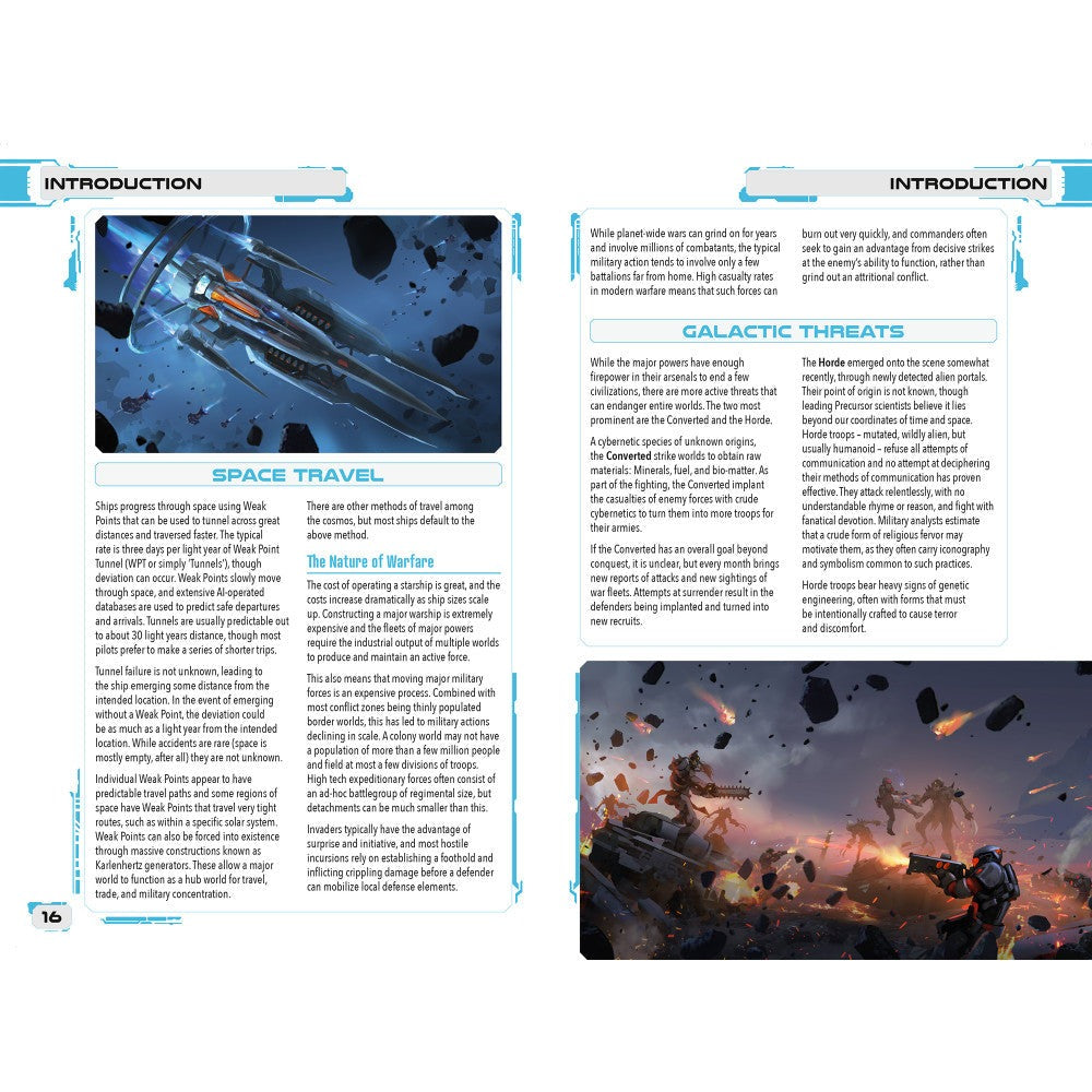 Modiphius Entertainment: Five Parsecs From Home - Tactics, Hardcover RPG