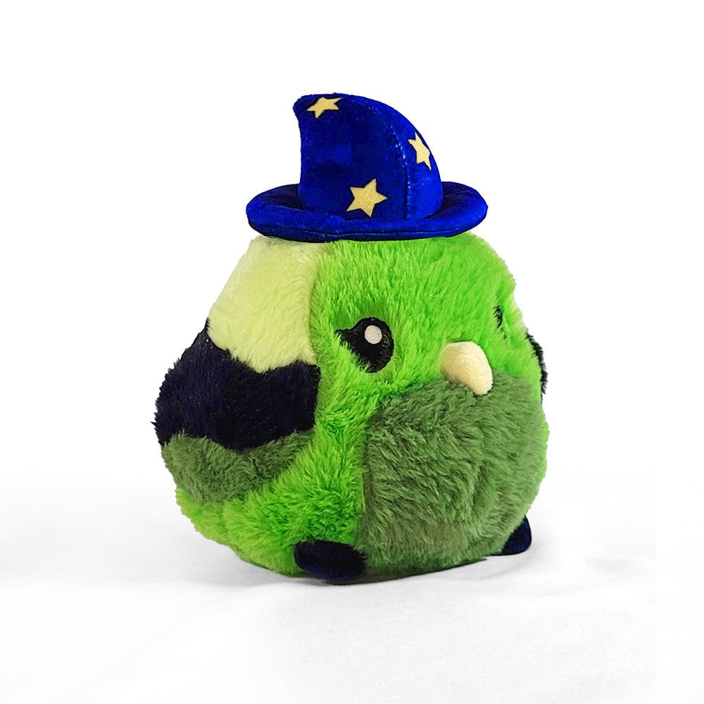 Borbs Lime Slime Multicolor Plush Conure - Ultra-Soft Sensory-Friendly Toy
