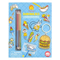 Tiger Tribe Shrinkies Ultimate Collection Craft Kit for Jewelry & Keychains, Ages 5-9