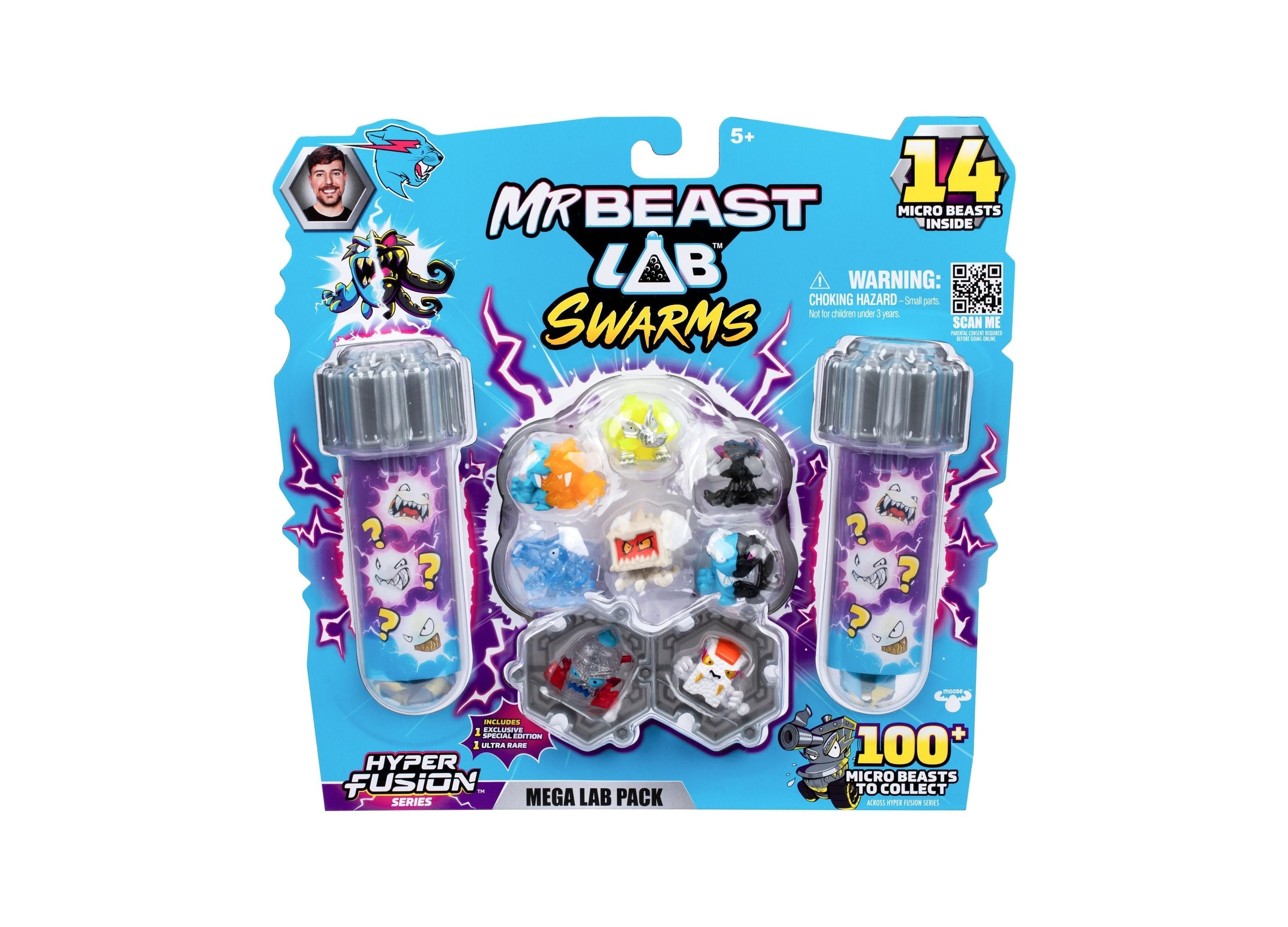 Mr Beast Lab Hyper Fusion Swarms 14-Pack Mega Lab S3 Collectibles