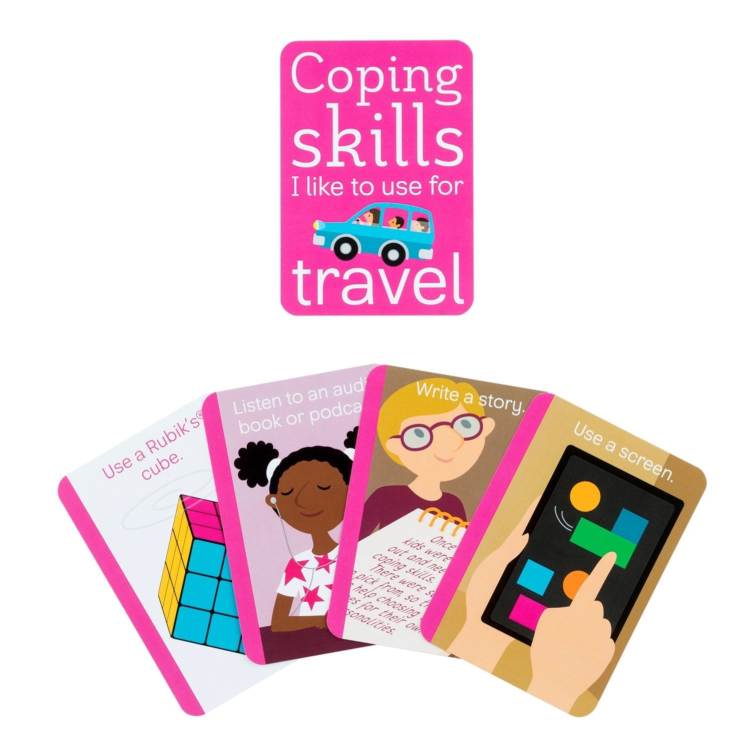 Coping Skills for KidsTM Coping Cue CardsTM Distraction DeckTM