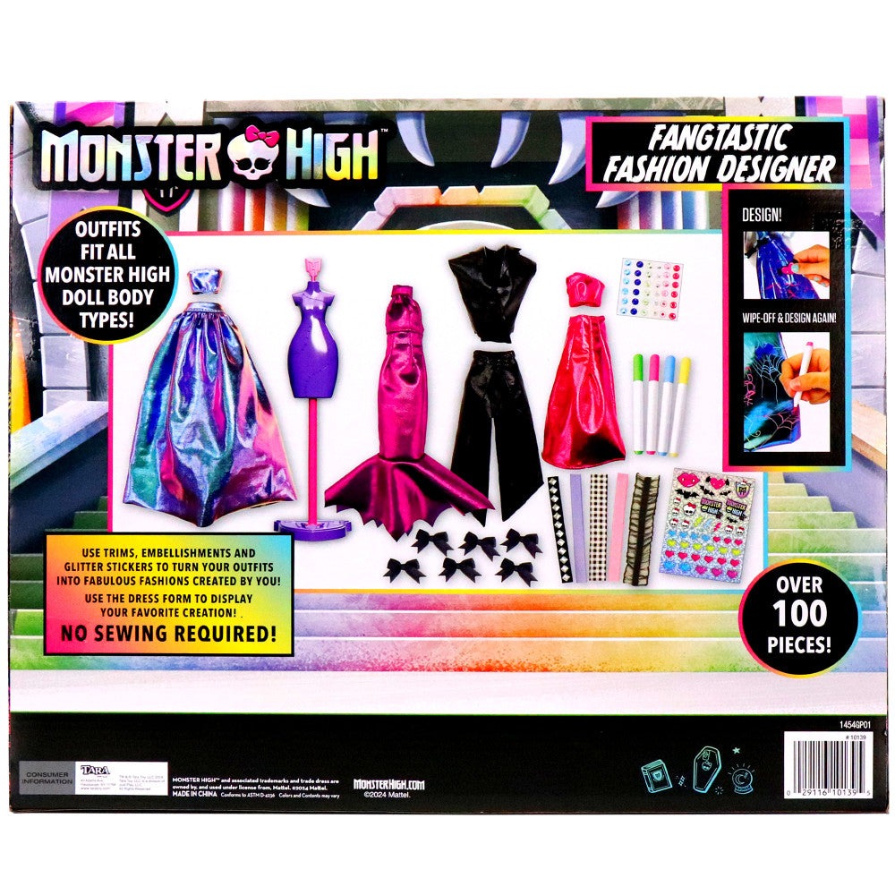 Monster High Fangtastic Fashion Designer Doll Dress-Up Kit